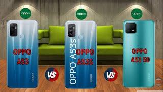 Oppo A53 vs Oppo A53s vs Oppo A53 5G   Full Comparison - Which is Best....