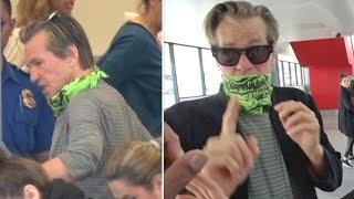 A Gaunt Masked Val Kilmer Attacks Photographer And Speaks Incoherently At LAX