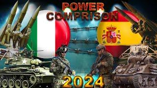 Italy vs Spain military power comparison 2024 Spain vs Italy military power bettle of world armies