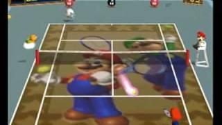 Mario Tennis N64 Gameplay  GamersCast