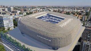 MINECRAFT - TIMELAPSE - Estadio Santiago Bernabéu Real Madrid Club de Fútbol