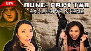 DUNE PART 2  EXCLUSIVE SCENE - Reaction + Breakdown  SANDWORM SEASON IS HERE  Timothee Chalamet