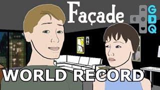 FACADE Speedrun 0m29s any% WORLD RECORD