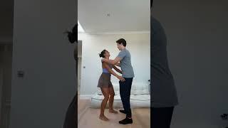 #liftcarry  Strong short girl lift and carry her boyfriend part -1  #stronggirl #frontlift