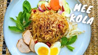 HOW TO MAKE MEE KOLA  CAMBODIAN SUMMER NOODLES  មីកូឡា
