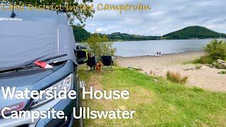 Waterside House Campsite Ullswater Lake District in the Campervan