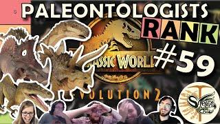 MANMADE HORRORS  Paleontologists rank the SECRET SPECIES PACK in Jurassic World Evolution 2