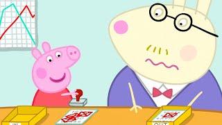 Peppas First Day Of Work In The Office   Peppa Pig Full Episodes