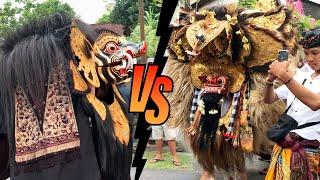 ngelawang di sading 2022 - barong bangkung adu mekanik dengan barong ket