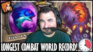 MY LONGEST COMBAT EVER - Hearthstone Battlegrounds