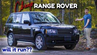 I Bought a $90k Range Rover for ONLY $2000 Can we fix it?