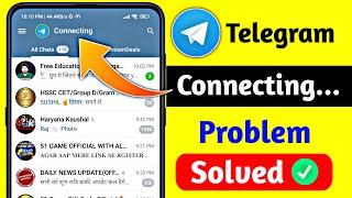 How to Fix Telegram Connecting Problem 2024  Fix Telegram Connecting Problem solved