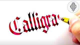 Satisfying Calligraphy Video Compilation  Best Old English Calligraphy 