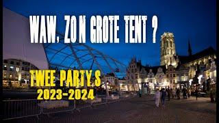 INDRUKWEKKENDE CONSTRUCTIE  Oudejaarsavond 2023 & Vlaams Feest voor Europa 2024  Mechelen Vlog