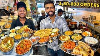 Punjabs Most Award Winning Dhaba  GIANT Deluxe Thali  Street Food India