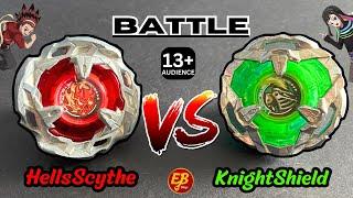 Hells Scythe VS Knight Shield  BEYBLADE X 13+