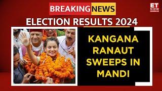 Lok Sabha Election Result 2024 Live Kangana Ranaut Gets Boost In Mandi Leading with 15000 Votes