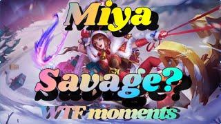 Miya Maniac Mobile LegendsMiya WTF MomentsMiya Top Global build 2021