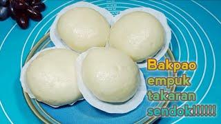 Bakpao empuk takaran sendok