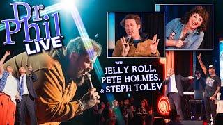 Dr. Phil LIVE With Jelly Roll Pete Holmes and Steph Tolev