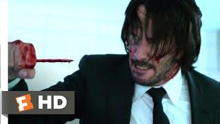 John Wick Chapter 2 2017 - Pencil Kill Scene 610  Movieclips