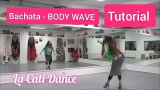 Bachata Dance Tutorial ️ BODY WAVE - combination - La Cati Dance #dance #bachata #latin #dancevideo