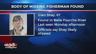 Missing fisherman found dead in Belle Fourche River