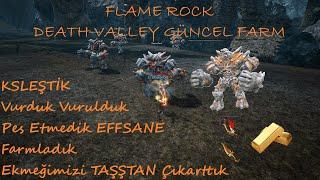 Rise Online Flame Rock Güncel Farm  Vurduk Vurulduk Ksleştik Keyifli ve Efsane Farm Attık.