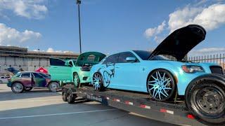 Sugaman Onnat Pulling Up With That Fleet 2 Official Street Whipz Car & Bike Show In Atlanta