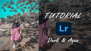 Tutorial Lightroom  Edit Foto Dark & AQua Di Aplikasi Lightroom