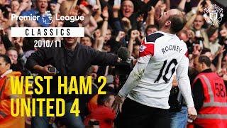 Classic Match West Ham 2-4 Manchester United 2011