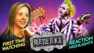 Amelia Amelia Amelia calls on BEETLEJUICE 1988 Movie Reaction FIRST TIME WATCHING