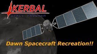 KSP 1.2.2  NASA Dawn Spacecraft Recreation