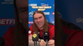 RYAN SEARLE ADMITS TO BEING ‘LAZY’ and ‘NOT OVERLY DRIVEN BY SUCCESS’ at World Matchplay #darts #pdc