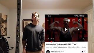 Minimalist Training Will Fail You  Alex Leonidas Video