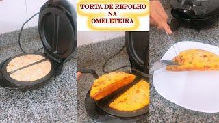 TORTINHA DE REPOLHO NA OMELETEIRA ‹ ISADORA › #SHORTS