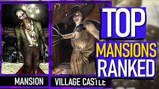 Resident Evil - Scariest MANSIONS & Castles RANKED