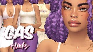 The Sims 4  SHANNA BERNSTEIN  cas & lookbook + CC Links