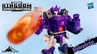Transformers War for Cybertron Kingdom Leader Class GALVATRON Video Review Video Review