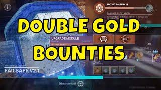 DOUBLE GOLD BOUNTIES GLITCH
