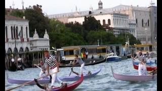 2003 09 07 Regata Storica Uomini su Gondolini a due remi