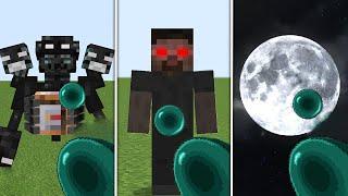 Whats inside different mobs and bosses in Minecraft experiment?
