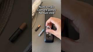 Como usar o controle da TV com apenas uma pilha