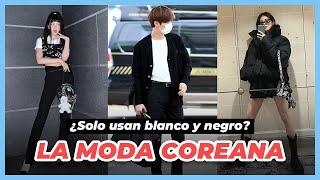 ¿POR QUÉ los COREANOS se VISTEN de BLANCO Y NEGRO?  TIPOS de MODA en COREA  ¿CÓMO SE VISTEN?