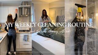 MY WEEKLY CLEANING ROUTINE  CLEAN WITH ME  CLEANING MOTIVATION #cleaning #cleaninghacks