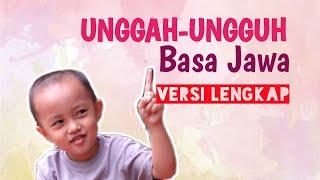 UNGGAH-UNGGUH BASA JAWA Lengkap  Belajar Dari Dasar