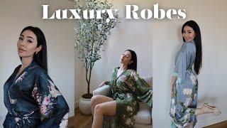 Luxury Robe Try-On Haul feat. Ulivary + HUGE LIFE ANNOUNCEMENT 🫶
