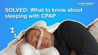 How to sleep with CPAP successfully