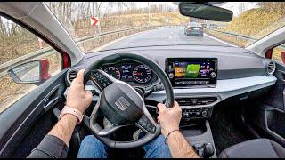 2024 Seat Ibiza  1.0 TSI 110HP  POV Test Drive