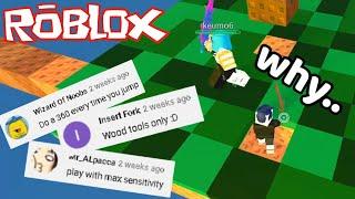 Doing Your Challenges  Roblox Skywars